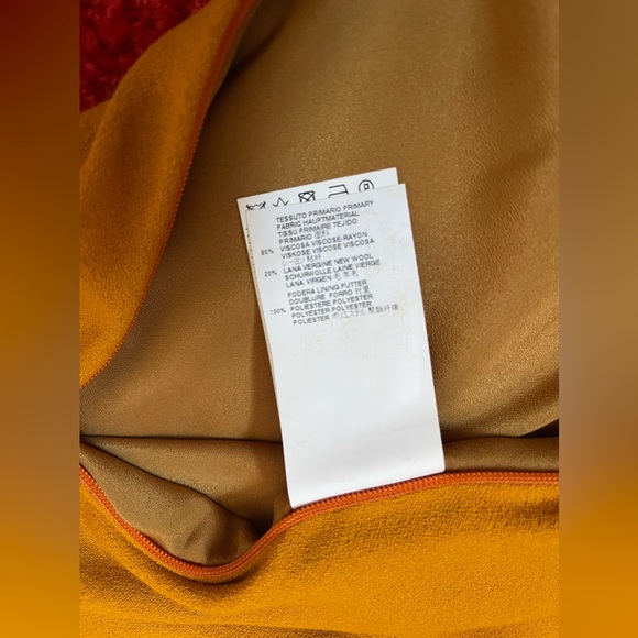 Vivienne Westwood RED LABEL DRESS AW15 NEW IT 40 Mustard - Picture 5 of 16